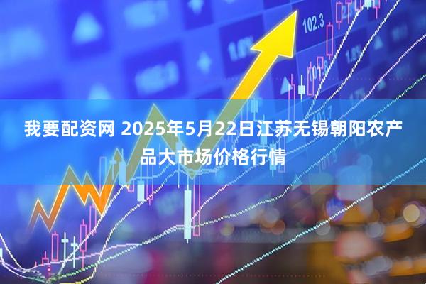 我要配资网 2025年5月22日江苏无锡朝阳农产品大市场价格行情